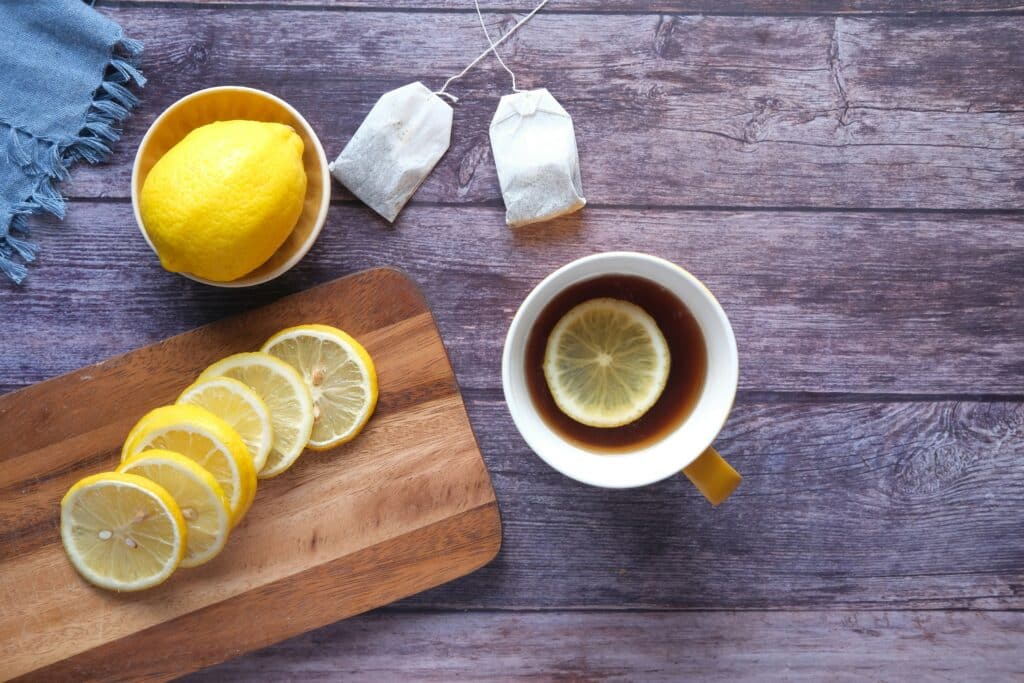 Hot Lemon Tea